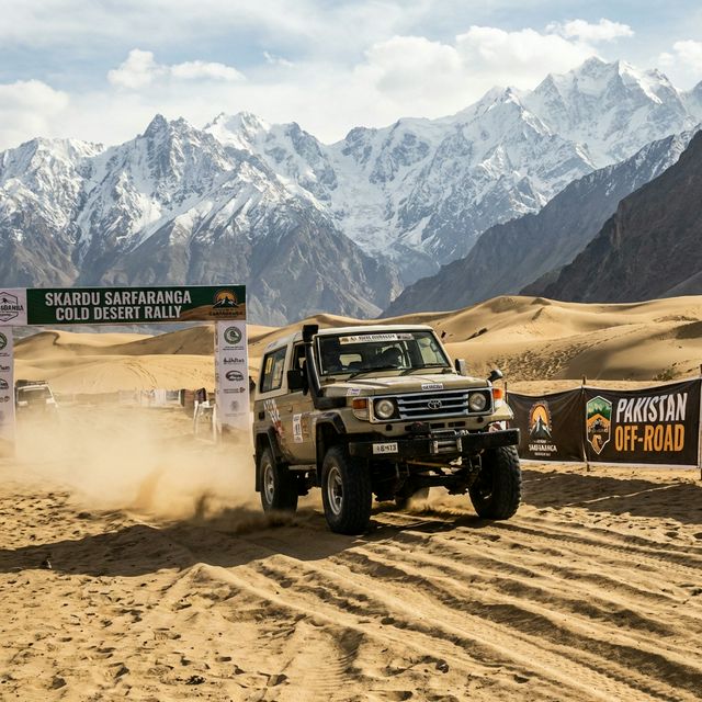 Skardu Jeep Rally/Desert